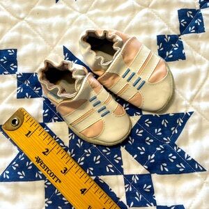 Leather baby infant shoes